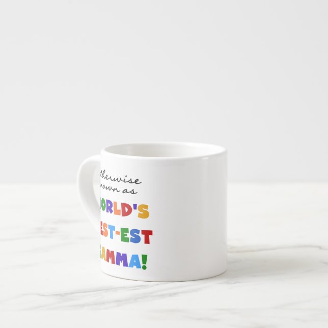 Tasse Expresso Autrement Connaissez les meilleurs cadeaux Gamma (Devant gauche)