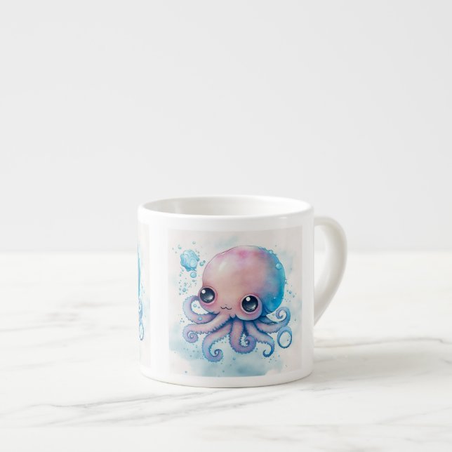 Tasse Expresso Baby Octopus Espresso Mug (Devant droit)