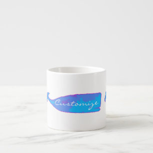 Tasse Expresso baleines bleues natation Thunder_Cove
