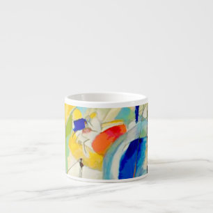 Tasse Expresso Bataille maritime de Kandinsky 1913