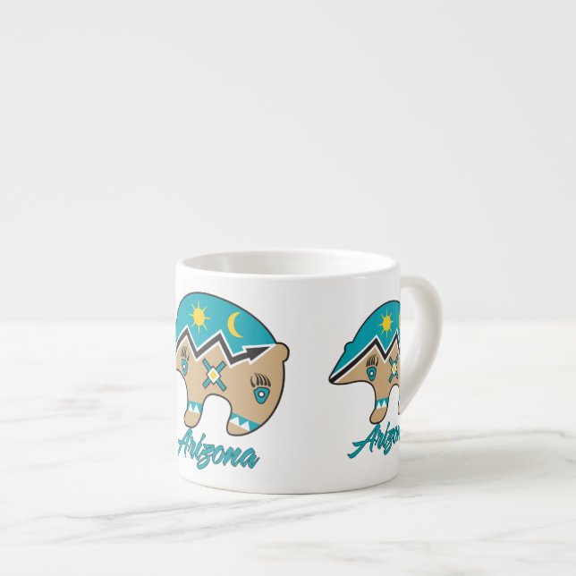 Tasse Expresso Bear Clan Arizona (Devant droit)