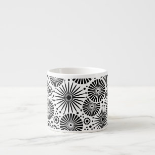 Tasse Expresso Belle Espresso Mug noir et blanc rétro