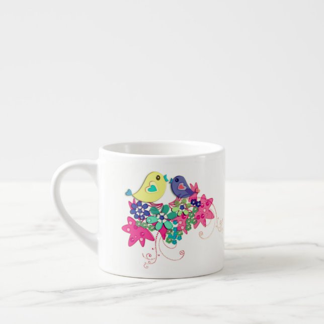 Tasse Expresso Birds (Gauche)