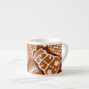 Tasse Expresso Biscuits en pain d'épices de Noël