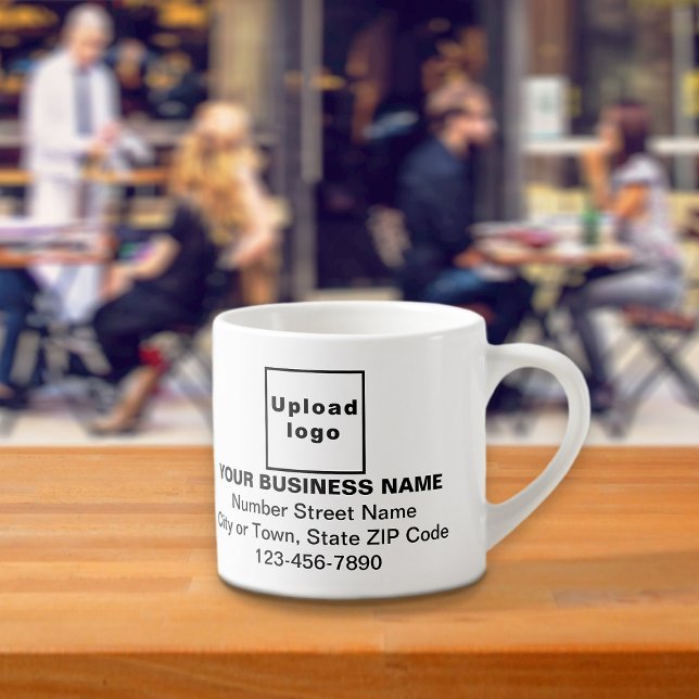 Tasse Expresso Black Business Marque Textes sur Espresso Mug (Créateur téléchargé)