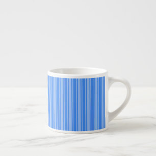 Tasse Expresso Bleu bonbons rayures