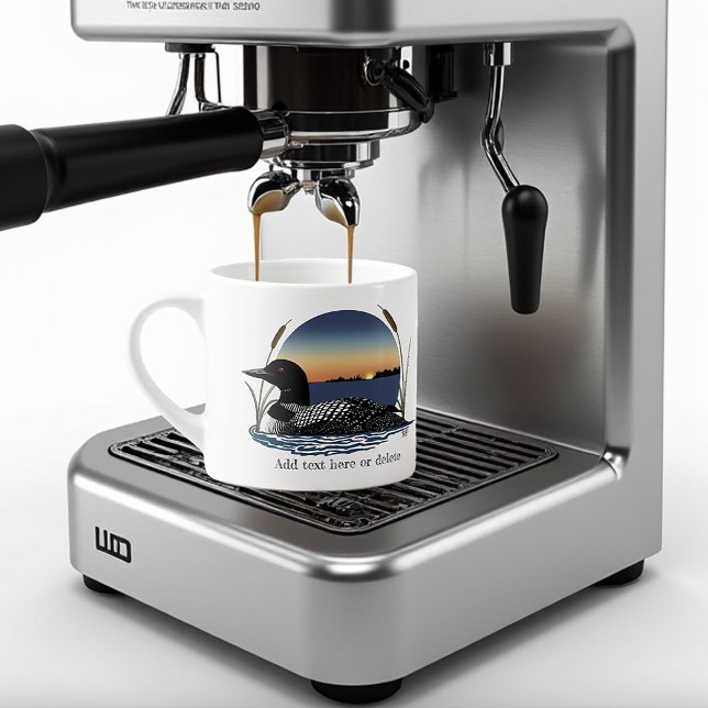 Tasse Expresso Bleu couché de soleil (Créateur téléchargé)