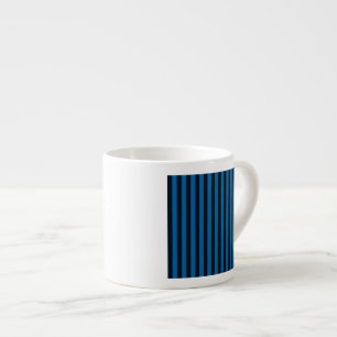 Tasse Expresso Blue Vertical Stripes Background Decor