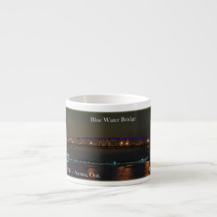 Tasse Expresso Blue Water Bridge nuit espresso mule