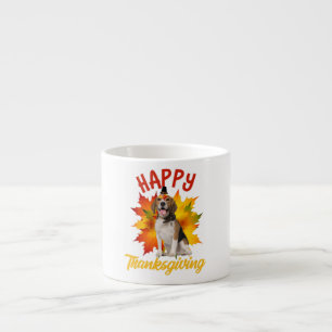 Tasse Expresso Bon thanksgiving Turquie Beagle Amoureux des chien