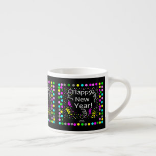 Tasse Expresso Bonne année Salutations Espresso Mug