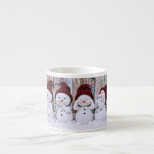 Tasse Expresso Boue Spéciale Snowmen