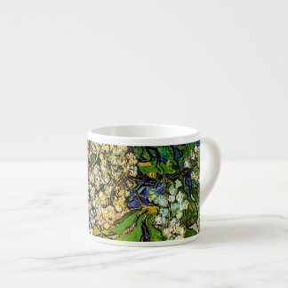 Tasse Expresso Branches de châtaignes florissantes Van Gogh Art