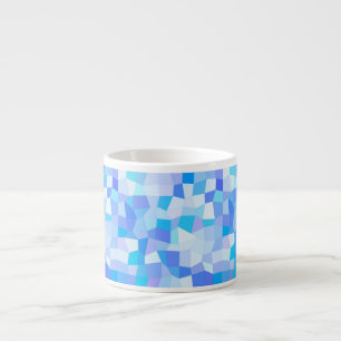 Tasse Expresso Bright Blues Mosaic