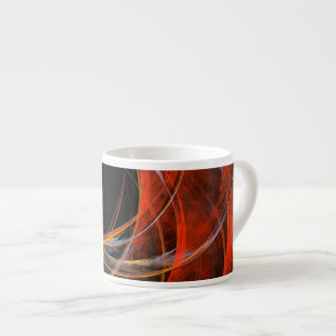 Tasse Expresso Briser le cercle Art Abstrait Espresso Mug