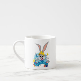 Tasse Expresso BUGS BUNNY BUILDERS™ Art du personnage de BUGS BU