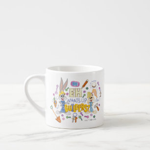 Tasse Expresso BUGS BUNNY BUILDERS™  Eh, quoi les constructeurs ?