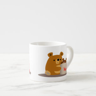 Tasse Expresso Bye Bye Honey ! Bears of Cartoon Espresso Mug