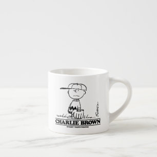 Tasse Expresso cacahuètes Charlie Brown Jouer à la balle