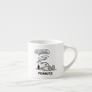 Tasse Expresso cacahuètes   La vie est pleine de Rude Awakenings