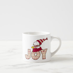 Tasse Expresso cacahuètes   Snoopy & Woodstock Joy Sled Ride