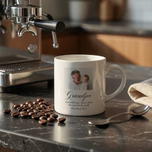 Tasse Expresso Cadeau personnalisé pour grand-père