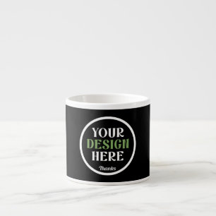 Tasse Expresso Cadeaux de mariage personnalisés, élégants, classi