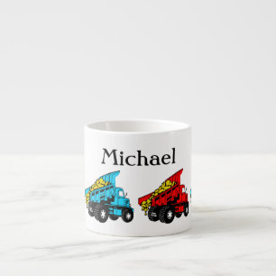 Tasse Expresso Camions à benne basculante pour des enfants