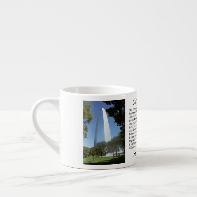 Tasse Expresso Capuchon expresso Gateway Arch (Gauche)
