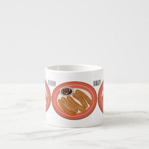 Tasse Expresso Caricature de Churro