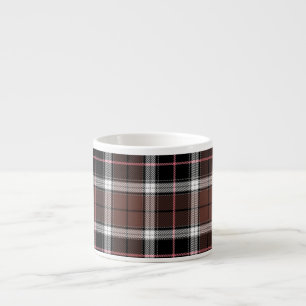 Tasse Expresso Carreaux Marron