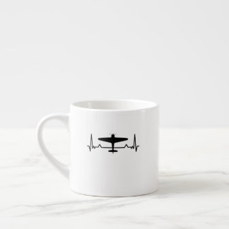 Tasse Expresso Cartouche de l'avion 2ÈME GUERRE MONDIALE Classic
