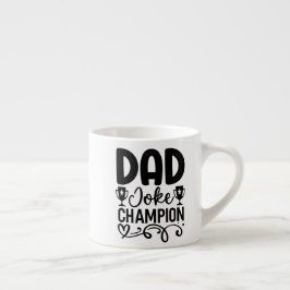 Tasse Expresso Champion de la farce papa | Drôle cadeau de fête d