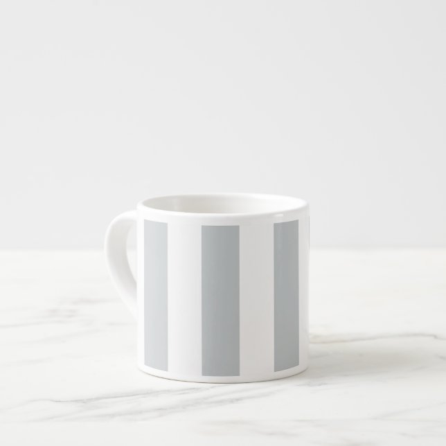 Tasse Expresso Changer les bandes grises en n'importe quelle Pers (Devant gauche)