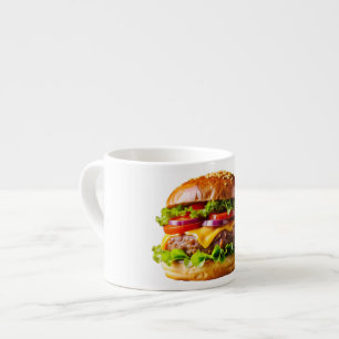 Tasse Expresso ChaussureHabille hamburger empilé thic