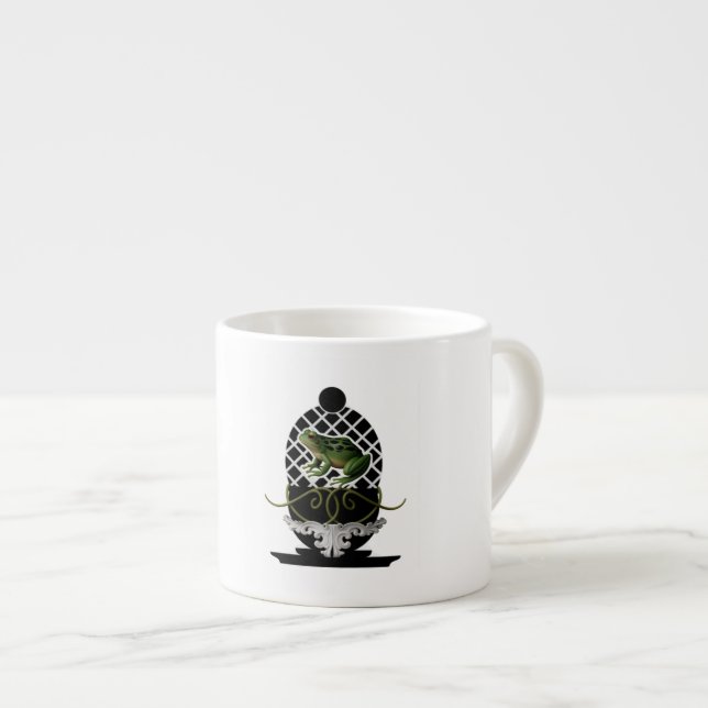 Tasse Expresso Chef Crevette Espresso Mug (Devant droit)