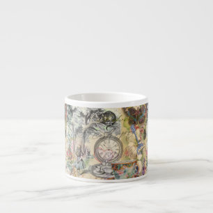 Tasse Expresso Cheshire Chat Alice Wonderland Classic