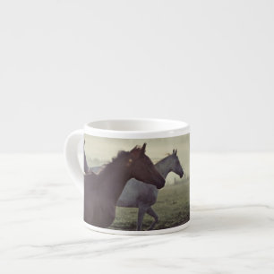 Tasse Expresso Chevaux sauvages