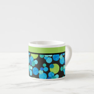 Tasse Expresso Chic Espresso Mug, Motif des lunes bleues