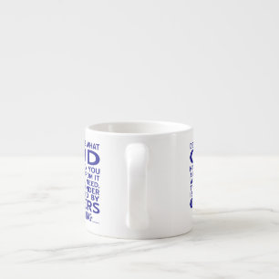 Tasse Expresso Citation d'Aquin Regardez ce que Dieu vous a donné