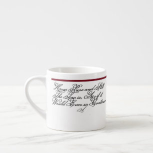 Tasse Expresso Citation de Lao-tzu - Tao années 90