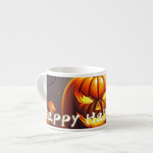Tasse Expresso Citrouilles classiques de l'Arbre Tordu des Chauve