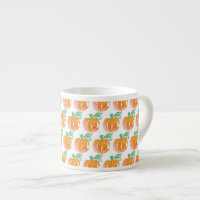 Citrouilles d'automne à l'aquarelle motif orange