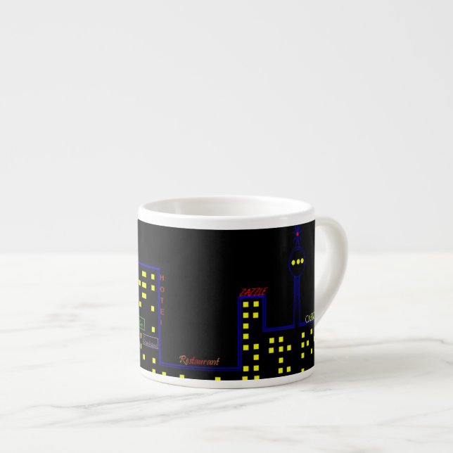 Tasse Expresso City Scape Specialty Mug (Devant droit)