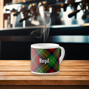 Tasse Expresso Clan Boyd Tartan