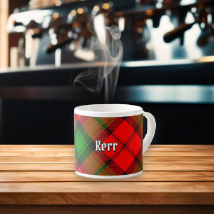 Tasse Expresso Clan Kerr Tartan
