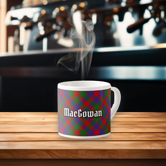 Tasse Expresso Clan MacGowan Tartan (Créateur téléchargé)