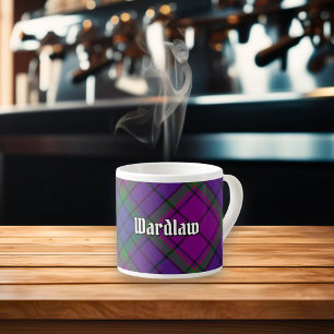 Tasse Expresso Clan Wardlaw Tartan