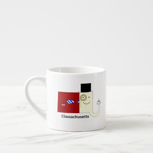 Tasse Expresso Classachusetts Massachusetts Espresso Mug (Gauche)