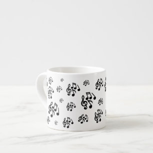 Tasse Expresso Clés de musique Espresso Mug